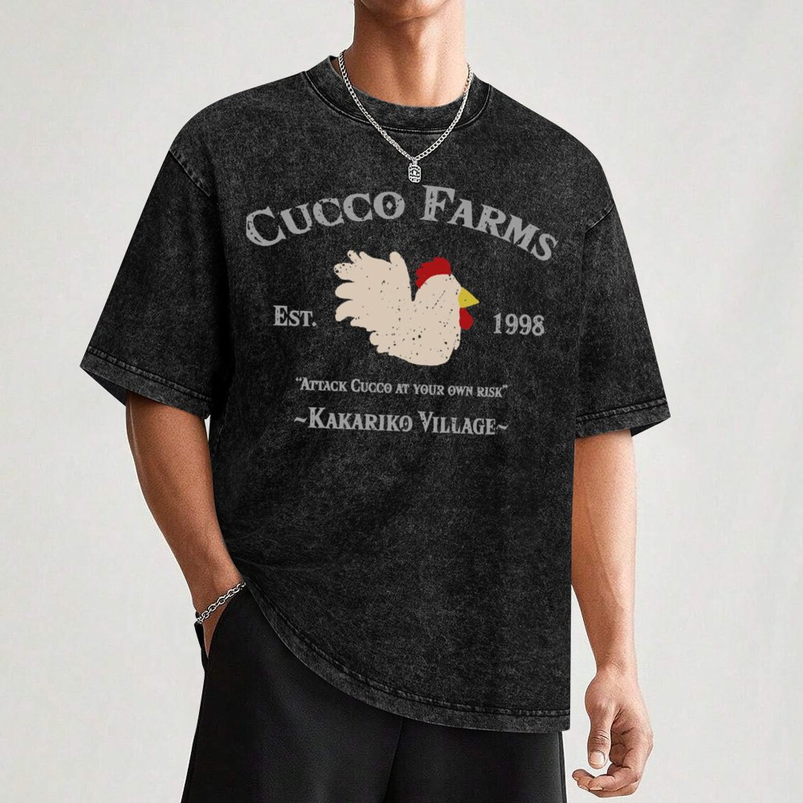 Cucco Farms T-Shirt Urban Styl - Urban Farming In China ulasan dan harga
