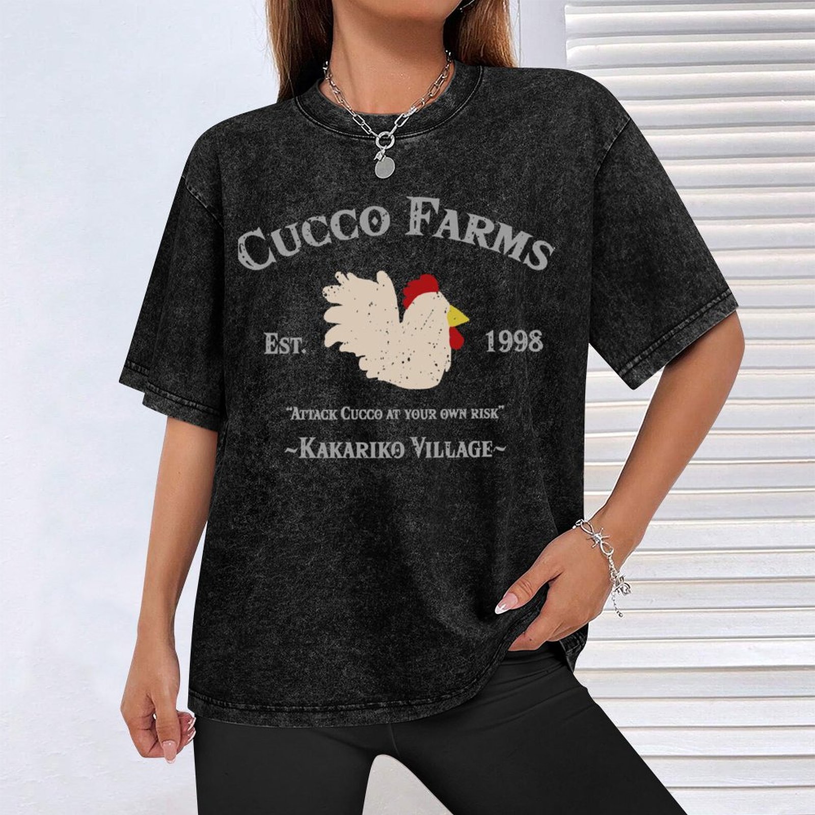 Cucco Farms T-Shirt Urban Styl - Urban Farming In China ulasan dan harga