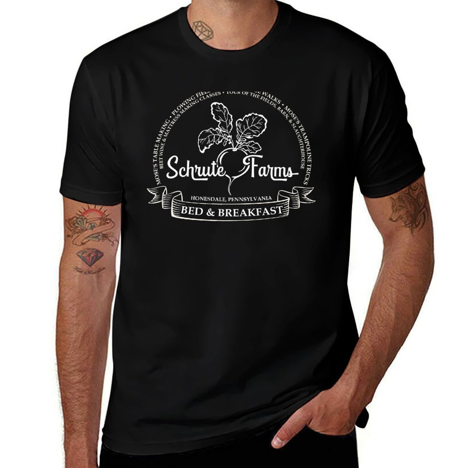 Shrute Farms B&B T-Shirt Urban - Urban Farming In China ulasan dan harga