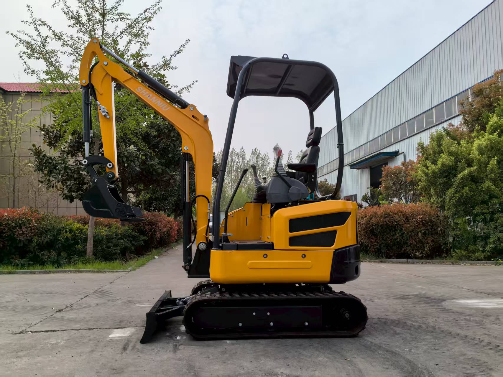 2T Tailless Small Excavator EP - Urban Farming In China ulasan dan harga